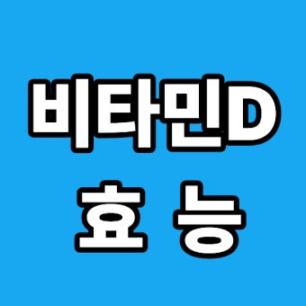 비타민D효능